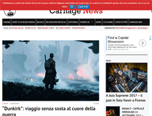 Tablet Screenshot of carnagenews.com